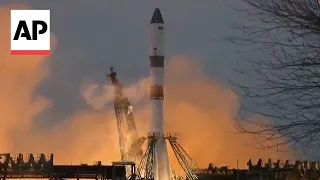 Russia launches resupply spacecraft to the International Space Station