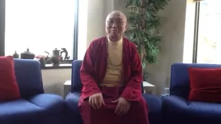 Happy New Years from Khenpo Rinpoche on January 1, 2015