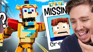 Reacting To GREGORY is MISSING FNAF (Fazbear and Friends)