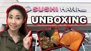 LIVING IN BOTHELL WASHINGTON Sushi Hana UNBOXING