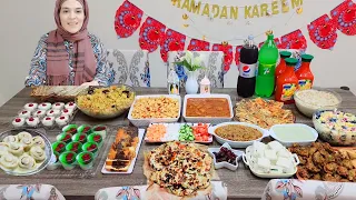 Grand Dawat-e-iftar🌙14 Dishes banaein sirf 8 ghantay mein🥰️masha Allah