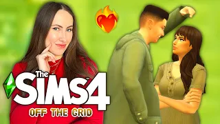 Bloeit hier liefde op..? 🥰 - De Sims 4: Off The Grid - Aflevering 3