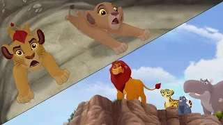 Lion Guard: Searching for Udugu + Simba leads the Guard! | The Trail to Udugu HD Clip