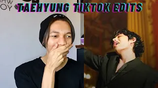 Reacting to TikTok Edits (Taehyung Edition)