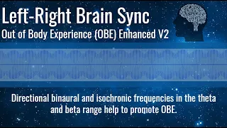 Out of Body Experience (OBE) V 2 - / Theta + Beta Binaural Tones / Frequency Tuning