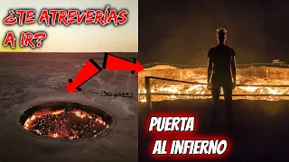 Mira LA PUERTA AL INFIERNO de Turkmenistán | Lugares Increíbles del Mundo