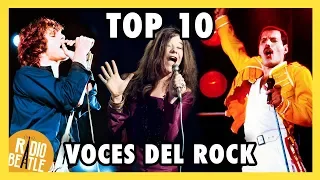 Las 10 Mejores VOCES del ROCK | Radio-Beatle