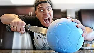 THIS BALL CAN NOT BE POPPED!! (IMPOSSIBLE CHALLENGE)