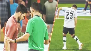 PES 2019 | Referee Motion || Horrible Tackles | Cards