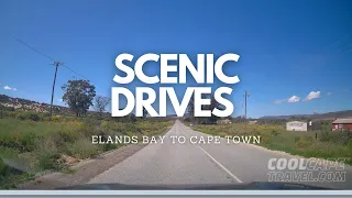 Scenic Drive South Africa Elands Bay to Cape Town during bloom time in ultra high definition