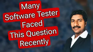 Most asked real Time interview Question for Software Tester - 1 | @byluckysir