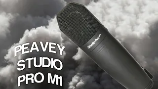 Peavey Studio Pro M1 Condenser Microphone Demo Review