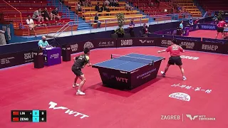 2022 WTT Contender Zagreb ━ Lin Shidong (林诗栋) vs Zheng Beixun (曾蓓勋)