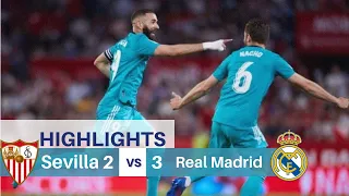 Sevilla vs Real Madrid 2-3 | 17/04/2022 | Comeback Kings