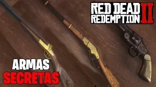 ONDE E COMO PEGAR 3 ARMAS TOPS NO INICIO DO GAME ! - Red Dead Redemption 2