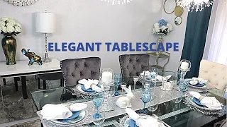 New* Very Simple Elegant Dining Room TableScape Idea | Home Decor Trends 2021✨✨ | Easter Tablescape