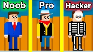 NOOB vs PRO vs HACKER - Mr Bullet