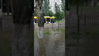 Потоп на Кирова в Мариуполе 8 июня