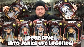 Deep Dive Into UFC Jakks Pacific Legends Action Figures Along with a few UFC Memories