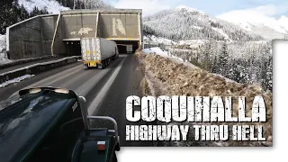 Coquihalla • Highway Thru Hell • New HARD climb • Hope BC • Super B Trucking Life 🇨🇦