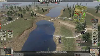 Japanese Deep Battle - Men of War (RobZ) 4 vs. 4 on Prokhorovka