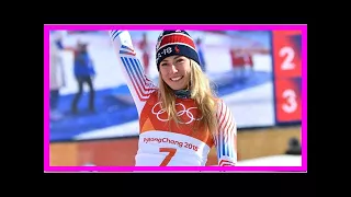 How Mikaela Shiffrin spent her time between runs at the 2018 Winter Olympics giant slalom By J.News