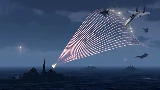 Battleship C-RAM vs Russia SU-57 Fighter Jet in Action l Simulation - Shooting Down Tracer - ArmA 3