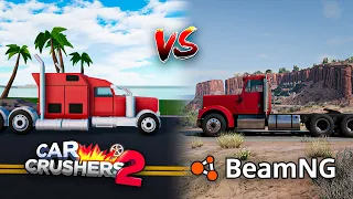 Car Crushers 2 VS BeamNG Drive #1