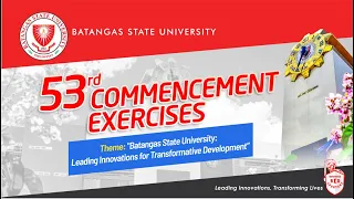 53rd Commencement Exercises, Integrated School, November 26, 2021, 9:00 AM