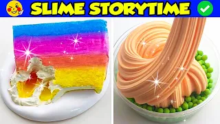 🎧Satisfying Slime Storytime #640 ❤️💛💚 Best Tiktok Compilation