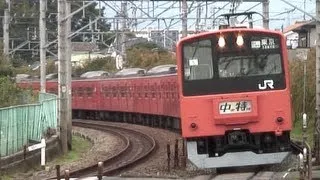 惜別 中央線201系通勤電車 (201系がいっぱい)