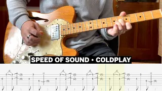 Speed Of Sound Coldplay Cover • Guitar Tab • Tutorial • Lesson