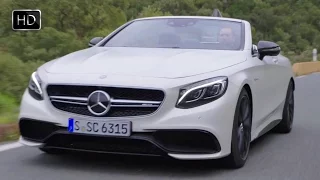 2017 Mercedes S63 AMG 4MATIC Cabriolet Engine Sound Test Drive HD