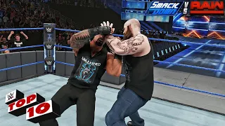 WWE 2K19 - Top 10 Smackdown vs Raw Moments | Sep. 2/3, 2019