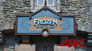 Epcot Frozen Ever After Ride [OTPM - POV 4K 60FPS]