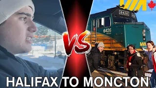 I Raced VIA Rail's Ocean Train From Halifax to Moncton