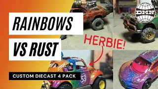 Gaslands and Rainbows - A Boys vs Girls Custom Diecast Build