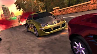 Need for Speed Most Wanted PS2 Gameplay HD PCSX2 2005 Mercedes Benz CLK500 BlackList 3 Lap Knock Out