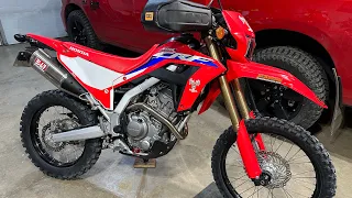 HONDA CRF300L YOSHIMURA RACE RS-4 FULL EXHAUST INSTALL