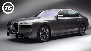 FIRST LOOK: BMW i7 - All-Electric Luxury Saloon with a Backseat Cinema | Top Gear