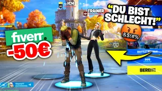 Ich kaufe einen FORTNITE TRAINER als NOOB und PRANKE IHN, doch dann ...