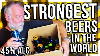 PAPA TRYING THE WORLD'S STRONGEST BEERS