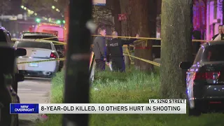 8-year-old girl killed, 10 others injured in Back of the Yards shooting