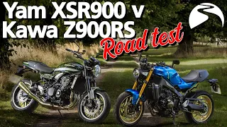 2022 Yamaha XSR900 v Kawasaki Z900RS | Road Test