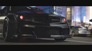 "i move in the snow" | Mercedes C63 AMG Liberty Walk Edit