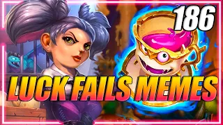 LUCK, FAILS, MEMES! Hearthstone Battlegrounds FUNNY MOMENTS №186