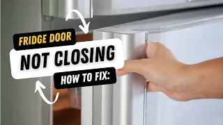 How To Fix: Fridge Not Sealing Or Freezer Icing Up.