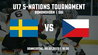 U17: Sweden vs. Czechia | 5-Nations Tournament | Romanshorn SUI