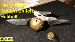 10 Toys for Christmas #4 Harry Potter Golden Snitch Heliball Unboxing & Test