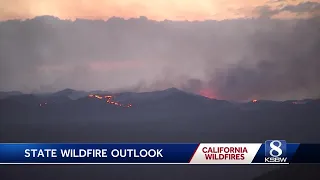 Fire season in California off to a slow start